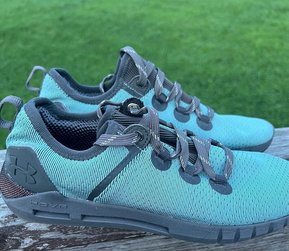 Under Armour Hovr Slk Evo Running Trainers Shoes Blue Green US Size W 9